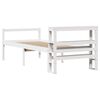 vidaXL Lit pour personne &acirc;g&eacute;e avec t&ecirc;te de lit sans matelas 90x190 cm