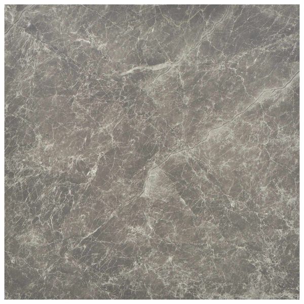 vidaXL Planches de sol 55 pcs Noir 5,11 m&sup2; PVC