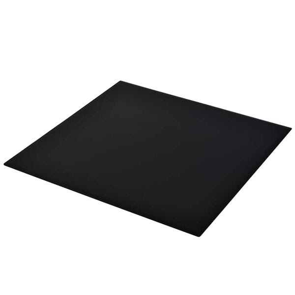 vidaXL Dessus de table carr&eacute; Verre tremp&eacute; 700 x 700 mm