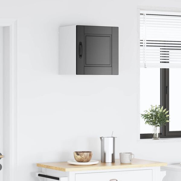 vidaXL Armoire de cuisine Noir 40 x 31 x 40 cm Bois d'ing&eacute;nierie