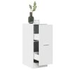 vidaXL Armoire d'apothicaire blanche 30 x 41 x 77,5 cm Bois d'ing&eacute;nierie
