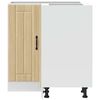 vidaXL Armoire d'angle de cuisine Lucca ch&ecirc;ne sonoma bois d'ing&eacute;nierie