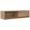 vidaXL Meubles TV 2 pcs ch&ecirc;ne artisanal 100x31x25,5 cm bois ing&eacute;nierie