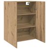 vidaXL Armoire Murale 2 pcs Ch&ecirc;ne artisanal 69,5 x 34 x 90 cm