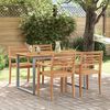 vidaXL Table de jardin pour repas Gris 140 x 80 x 75 cm