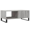 vidaXL Table basse Sonoma gris 90x50x36,5 cm Bois d'ingénierie