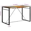 vidaXL Table de bar 175x90x110 cm bois massif de récupération