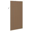 vidaXL Store enrouleur avec des rideaux Marron 120 x 220 cm Bambou