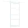 vidaXL Porte coulissante ORKDAL Blanc 93 x 202 cm