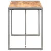 vidaXL Table à dîner 120x60x75 cm Bois de manguier massif brut