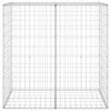 vidaXL Mur en gabion avec couvercles Acier galvanisé 100x60x100 cm