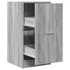 vidaXL Armoire apothicaire sonoma gris 40x41x77,5 cm bois d'ing&eacute;nierie