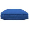 vidaXL Coussin pour assise de palette Bleu royal 120 x 80 x 12 cm