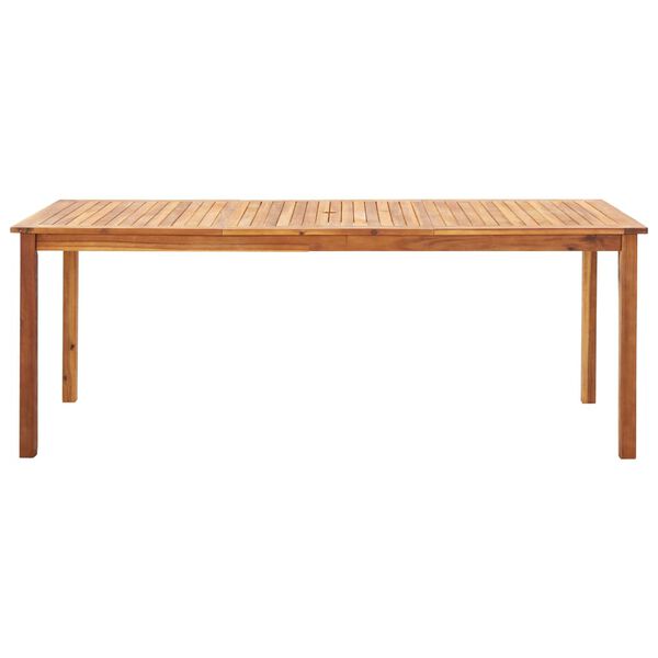 vidaXL Mobilier à dîner 9 pcs résine tressée et bois d'acacia gris