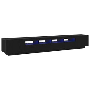 vidaXL Ensemble meuble TV 3 pc Noir Bois d'ing&eacute;nierie