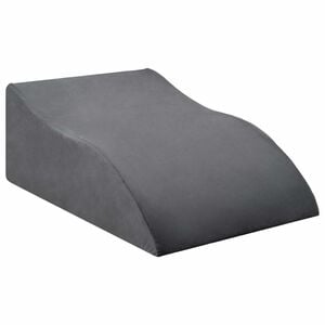 vidaXL Coussin pour les jambes 68 x 41 x 24 cm Mousse PU Gris