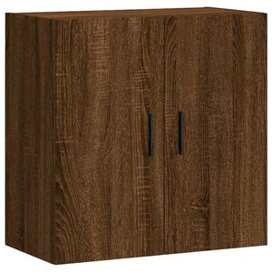 vidaXL Armoire murale ch&ecirc;ne marron 60x31x60 cm bois d'ing&eacute;nierie