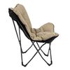 Bo-Camp Chaise papillon Grainger Beige