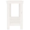 vidaXL Banc de travail Blanc 180x50x80 cm Bois de pin massif