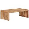 vidaXL Table basse 110x55x35 cm bois massif d'acacia