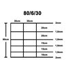 vidaXL Cl&ocirc;ture de jardin acier galvanis&eacute; 50 m 80 cm