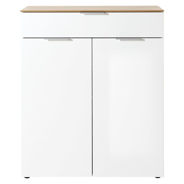 Germania Commode GW-Cetano Blanc et ch&ecirc;ne