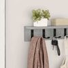 vidaXL Porte-manteau mural Gris b&eacute;ton 40 x 10,5 x 10,5 cm