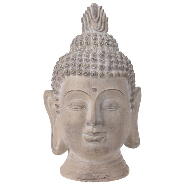 ProGarden T&ecirc;te de Bouddha d&eacute;corative 31x29x53,5 cm
