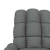 vidaXL Fauteuil inclinable Gris fonc&eacute; Tissu