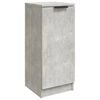 vidaXL Buffet Gris b&eacute;ton 30x30x70 cm Bois d'ing&eacute;nierie