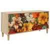 vidaXL Meuble TV GENNEP 102 x 33 x 50 cm Sonoma Bois d'ing&eacute;nierie