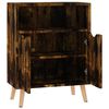 vidaXL Buffet chêne fumé 60x30x72 cm bois d'ingénierie