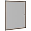 vidaXL &Eacute;cran anti-insectes pour fen&ecirc;tres Marron 120 x 140 cm