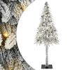 vidaXL Sapin de No&euml;l avec 300 LED Blanc 210 cm PE et Acier