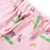 Short pour enfants avec cordon de serrage rose clair 128