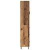 vidaXL Haut Armoire Bois Ancien 34,5 x 34 x 180 cm Bois d'ing&eacute;nierie