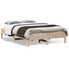 vidaXL Cadre de lit sans matelas 140x190 cm bois de pin massif