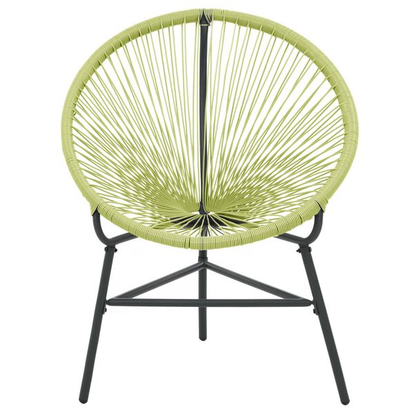vidaXL Chaise de jardin Acapulco Résine tressée Vert