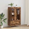 vidaXL Haut Armoire avec tiroir Bois Ancien 69,5 x 31 x 115 cm