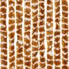 vidaXL Moustiquaire Ocre et blanc 90x220 cm Chenille