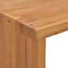vidaXL Table de chevet 40x30x40 cm Bois de teck solide