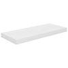 vidaXL Étagère murale flottante Blanc brillant 60x23,5x3,8 cm MDF