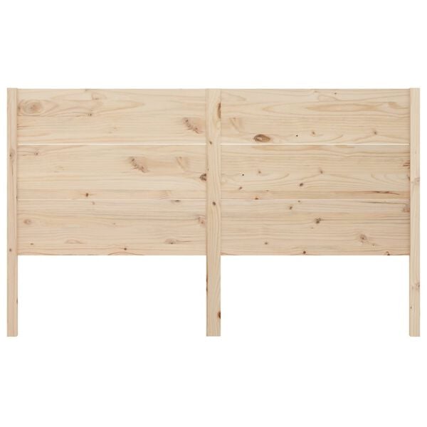 vidaXL Tête de lit 206x4x100 cm Bois massif de pin