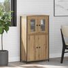 vidaXL Haut Armoire Ch&ecirc;ne artisanal 62 x 32 x 106,5 cm