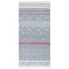 vidaXL Tapis Rose et aqua 80x150 cm Coton