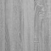 vidaXL Meuble TV Gris Sonoma 140 x 34 x 40 cm Bois d'ing&eacute;nierie