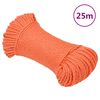 vidaXL Corde de travail Orange 6 mm 25 m Polypropyl&egrave;ne