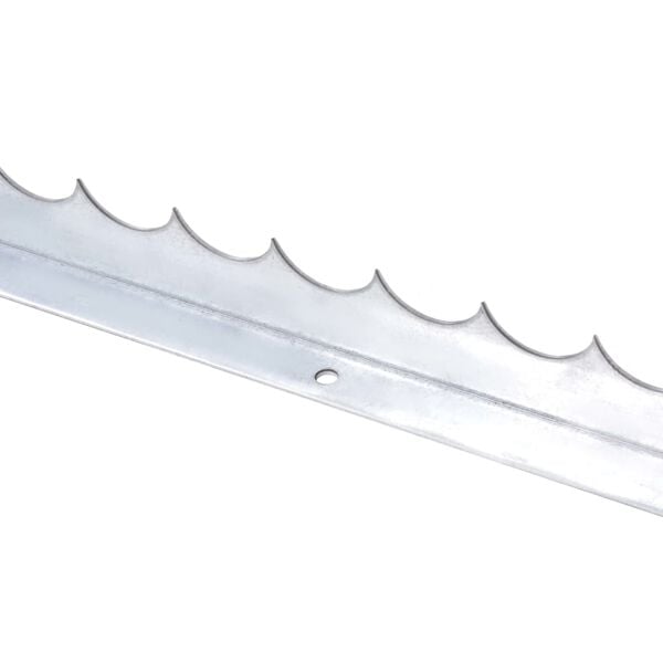 vidaXL Piquets muraux 4 pcs 1 m Acier galvanis&eacute;