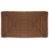 vidaXL Tapis de zone Gris 60 x 110 cm Jute