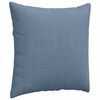vidaXL Coussins de canapé 2 pcs Bleu 80 x 80 cm